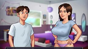 summertime saga jenny faces electro clit challenge in game