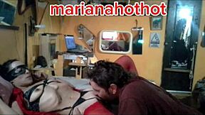 Damn, sexy argentinian amateur prostitute takes rough anal and blowjob pounding!