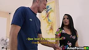 Madrasta Uses Stepson's Porn Mags to Climax with Husband's Big Ass Milf