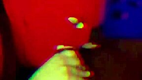 Amateur latina wife slurps sloppy deep on black cock