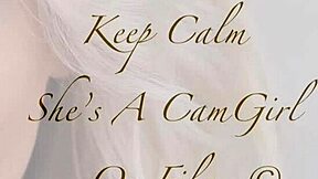 Girls streaming live action on webcam for viewers