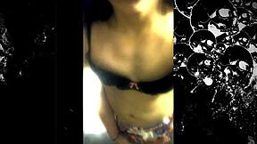 khora strokes her amateur shemale cock live