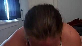 amateur wife gulps down massive jizz load from cute fat bbw!