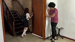 she couldn't resist her stepdad fucking her every moment in homemade doggystyle with his monster cock