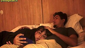 padrastro's cock down my throat while watching movie