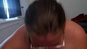 amateur wife gulps down massive jizz load from cute fat bbw!