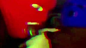 Amateur latina wife slurps sloppy deep on black cock