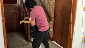 she couldn't resist her stepdad fucking her every moment in homemade doggystyle with his monster cock