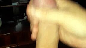 Watch me stroke to hot tranny cumshot