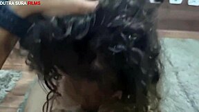 Check out this skinny teen handling that huge cock blowjob