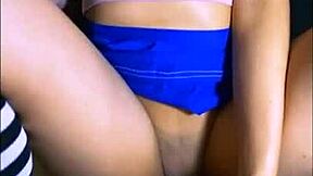 shy petite latina teen student begs stepmom's lover to dominate her tight pussy