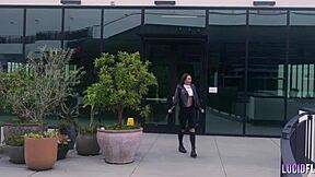 ella reese deepthroats big cock before riding cowgirl on lucidflix