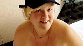 Busty Blonde PAWG MILF Rides Monster Cock