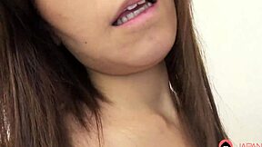 Japanese nurse chihiro akino kneels in doctors office sucking patients cock to orgasm uncensored