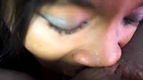 Evelyn's tight pussy stretched by massive cock in hardcore interracial pounding