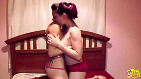 hey janie and ashley finger kiss lick pussies use toys till massive orgasms