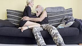 Blonde Milf Neighbor Cums Twice Begging Don't Pull Out Cum Inside Pussy