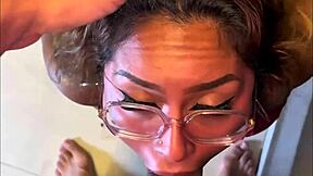 big ass morena takes thick cock hard on public balcony outdoors