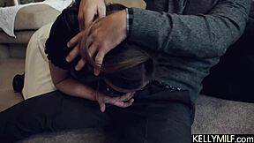 Petite Nerd Gracie May Green Deepthroats Glasses On Bent Over Hard Fuck