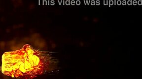 Angelica Heaven Shares Wet Adventure with Two Guys Drinking Up