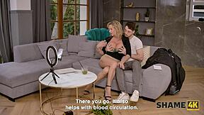 Shame4k HIS SWEET Revanche Fucks BLONDE MOM PUSSY!