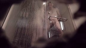 what happens when amateur couple gets horny in the shower together?