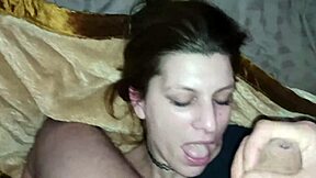 hey, watch this homemade wife DEEPTHROAT and swallow cum like a pro
