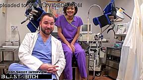 Student Jackie Banes Caught Glasses On Gets Blasted Deepthroat Facefuck!