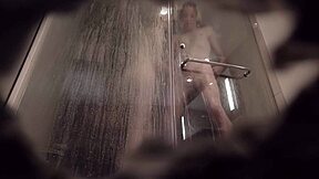 what happens when amateur couple gets horny in the shower together?