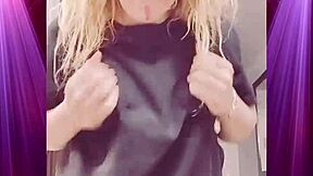 How's this booty shake in boyfriend's clothes gonna make you beg for domination?!