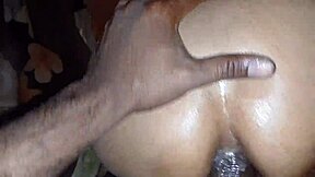 Amateur party babes give sloppy blowjobs then take anal cumshots in mouth!