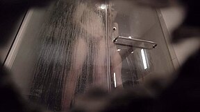 what happens when amateur couple gets horny in the shower together?