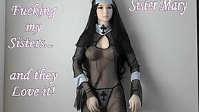 Aquarius19x Dutch Sex Doll in Lingerie Takes Anal Cumshot Pounding