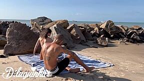 Sabrina Prezotte Beach Crossdresser Fucked in Shower Hot Ass Transsexual