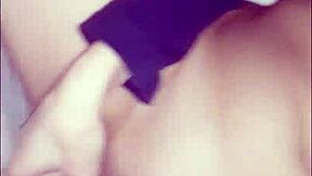 Sasha masturbates with dildo until guy rams her blonde pussy hard