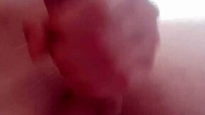 amateur sneaks quick handjob on monster cock cumming fast before lunch rush