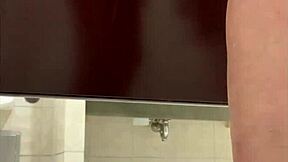 Hey, ever flashed your bits in a public toilet like this exhibitionist?