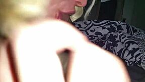 Sloppy Amateur Mature Blowjob Dripping Mess