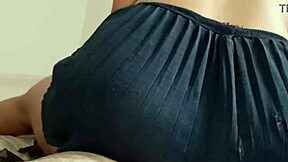 hot wife big ass bounces hard on cock multiple orgasms squirting amateur creampie pov