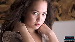 Petite asian kit rysha regrets her small tits boobjob