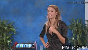 Big Cock Slams Into Lance's MOIST SHAVED PUSSY Hard