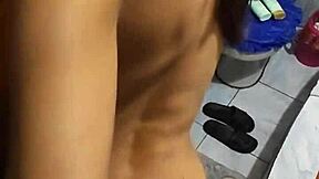 Mi mejor amiga's tight pussy takes full anal creampie with wild cowgirl sentones begging doggystyle!