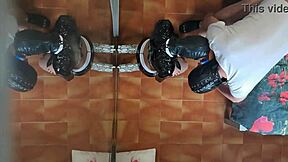 I love this milf in stockings heels enjoying oral doggy multiple climaxes