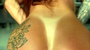 Oh damn, watch this big-boobed latina slam that circumcised cock until she squirts everywhere!