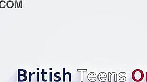 oiled teen spreads ass cheeks for deep anal fingering and footjob play