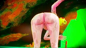 Robot Doll Ass Striptease RTX Physics