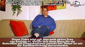 Fat German Housewife with Huge Tits at Casting Interview