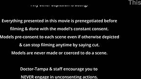 dr tampa researches naomi alice's big clit orgasm spread