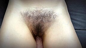 you won't believe how i slammed my big dick into stepmom's hairy wet cunt up close
