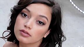 Eden Aria's Big Natural Tits Shine in Petite Compilation